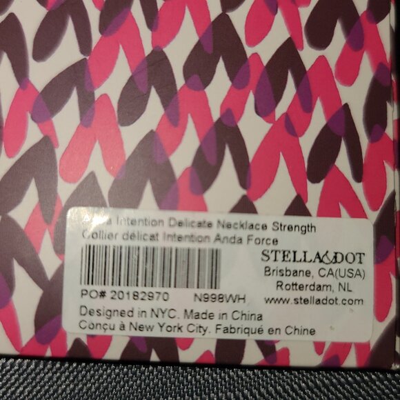 Stella & Dot Anda Intention Delicate Necklace and Matching Bracelet - Picture 2 of 3